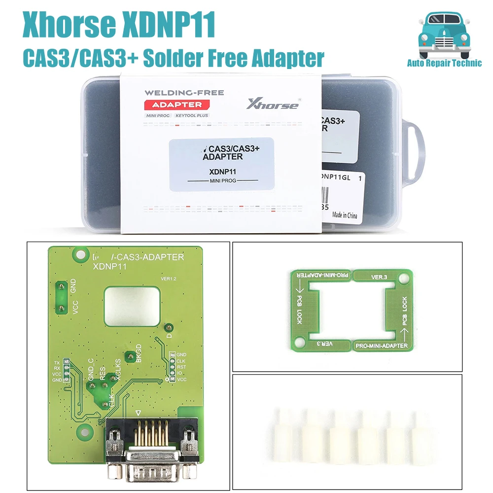 

Xhorse XDNP11 CAS3/CAS3+ Solder-Free Adapter for BMW work with MINI PROG, KeyTool Plus, VVDI Prog