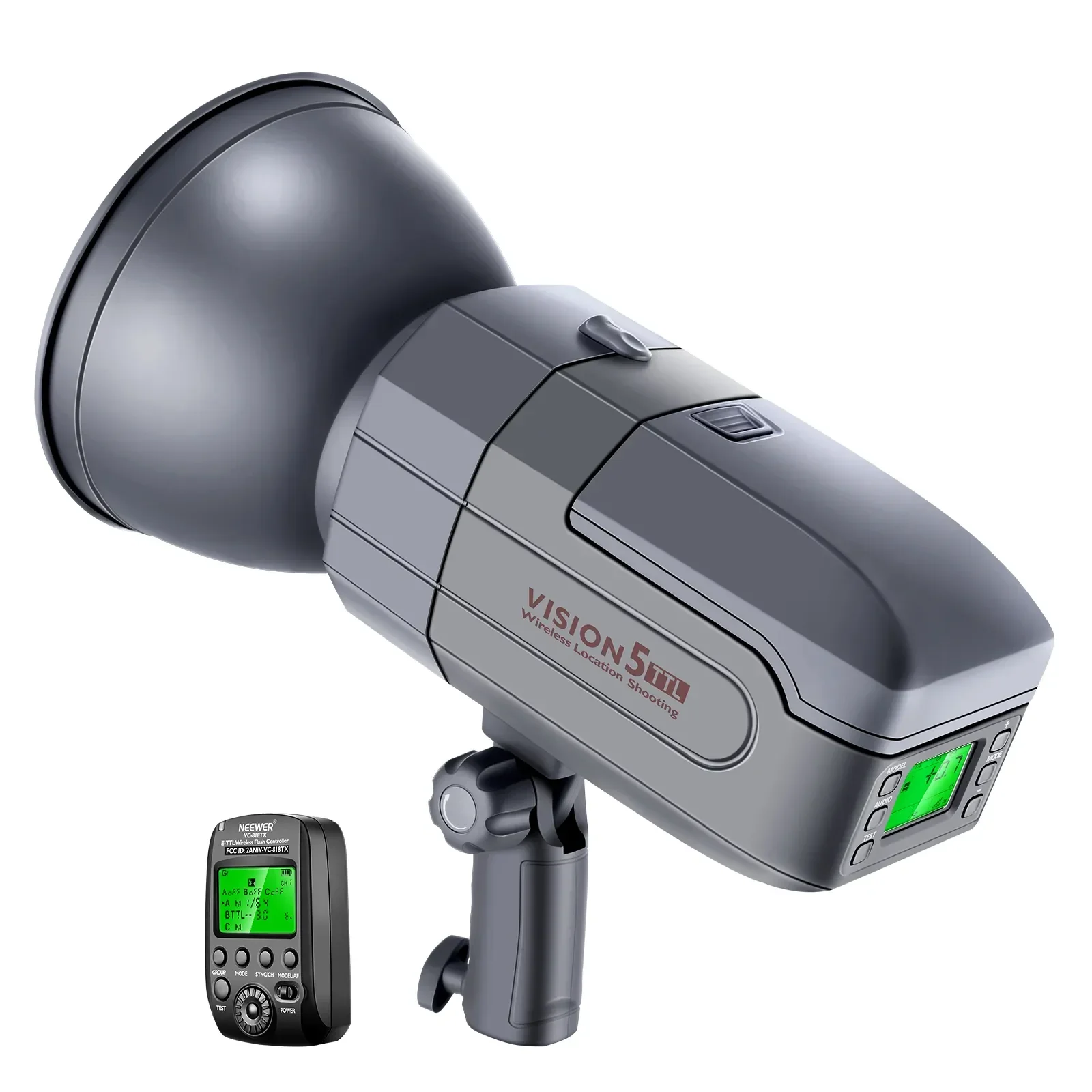 

Neewer Vision5 400W TTL 2.4G HSS Studio Flash Strobe Lithium Battery (up To 500 Full Power Flashes) German Engineered Bowens