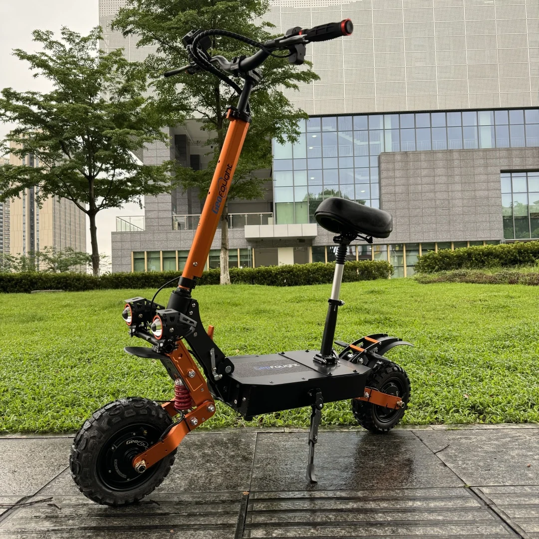 USA Warehouse Stock Dropshipping Fast 50MPH Speed E-Bike Scooter Dual Motor 11Inch Off Road Adult 6000 Watt 60V Electric Scooter