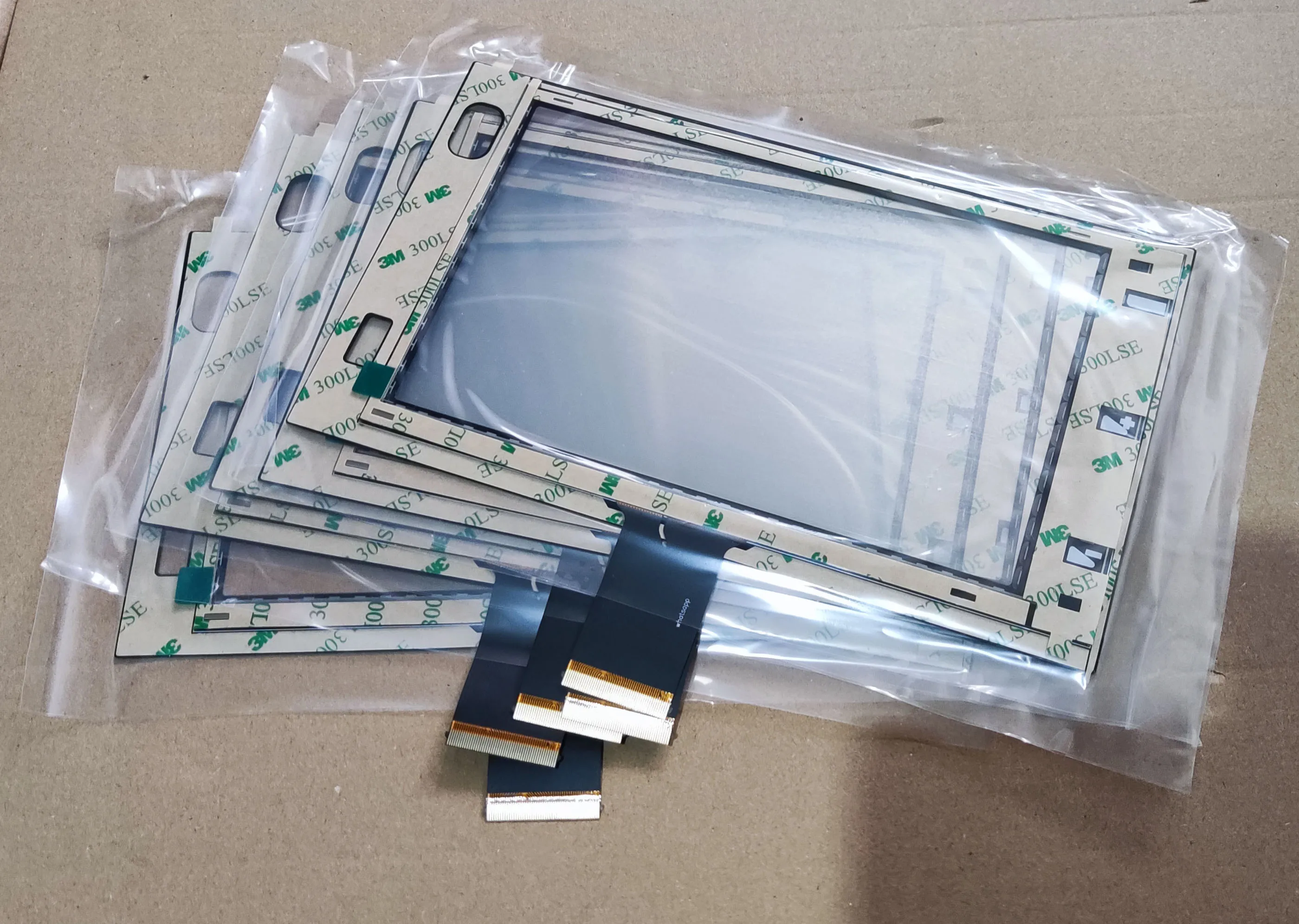 7 Inch Touch Screen For Peugeot 208  2008 5PCS  PVC Version