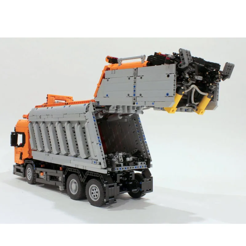 

MOC-92116CityCargo Transport GarbageTruck Строительные блоки Модель4845ДеталиMOC Креативные строительные блоки для мальчиков и детей на день рожденияИгрушки Подарки