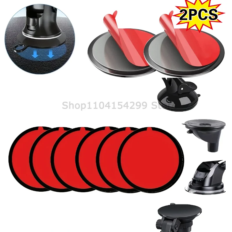 Mobile Phone Sticker Car Suction Cup Adhesive Sticker Disc Pad Base for GPS Mobile Phone Stand Bracket Holder Camera Stand Mount