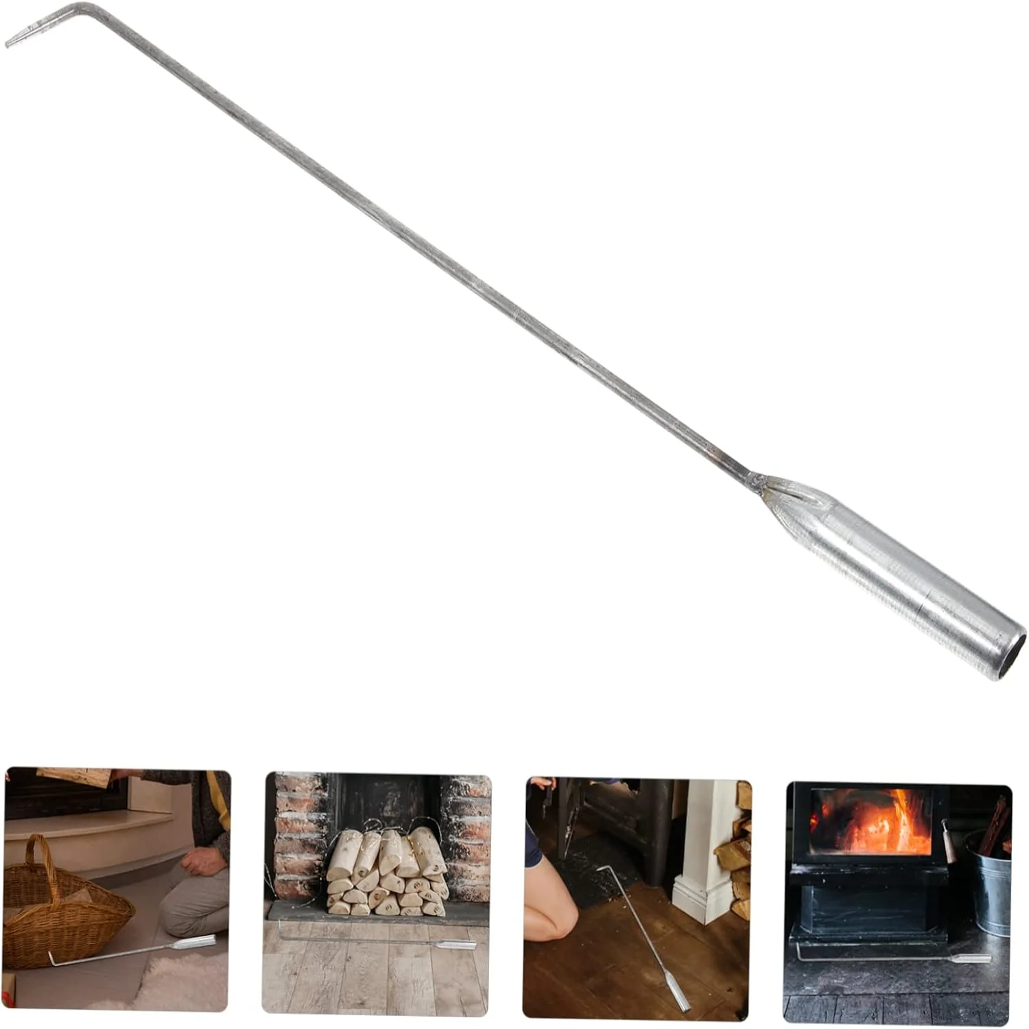 그릴 용 석탄 바베큐 액세서리 배수 창살 리프터 석탄 포커 맨홀 커버 화재 구덩이 도구 Lon