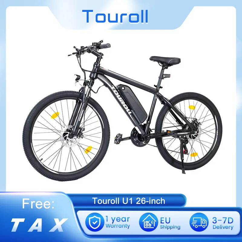 La Vélo Électrique Touroll U1 26 Une Alternative Idéale pour les Amateurs de Vélo de Pleine Nature