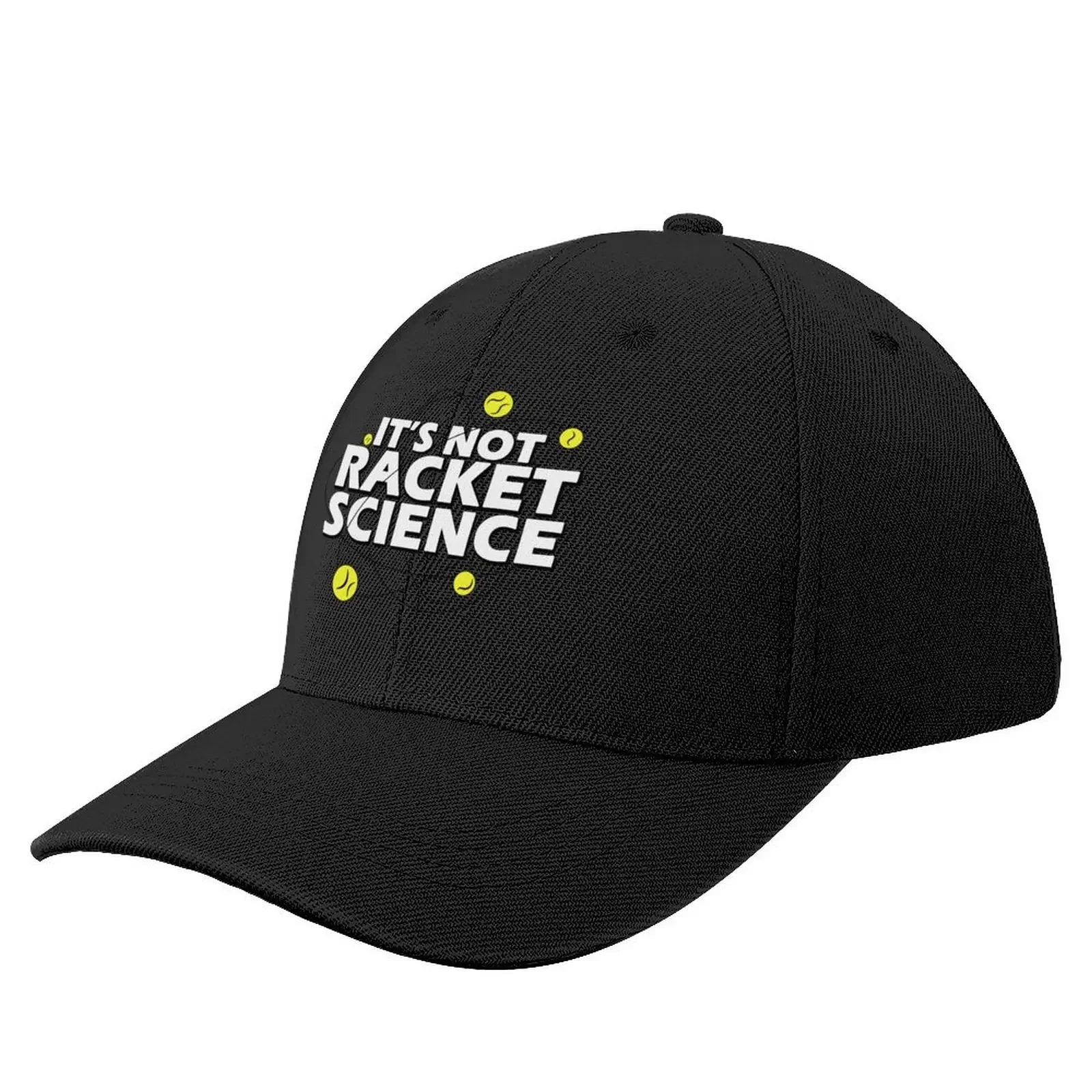 

It's Not Racket Science Baseball Cap derby hat black Sunscreen Women Men's