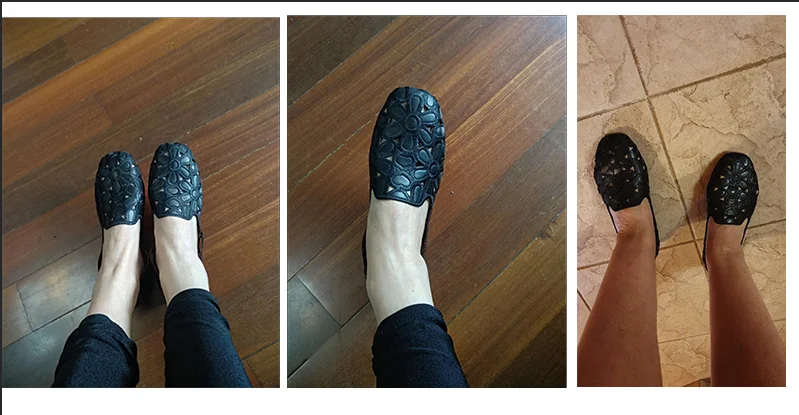 Size 35-42 Square Toe Summer Shoes for Women Embroidery Designer Shoes Soft Slipon Loafers Moccasin Leisure Women's Ballet Flats