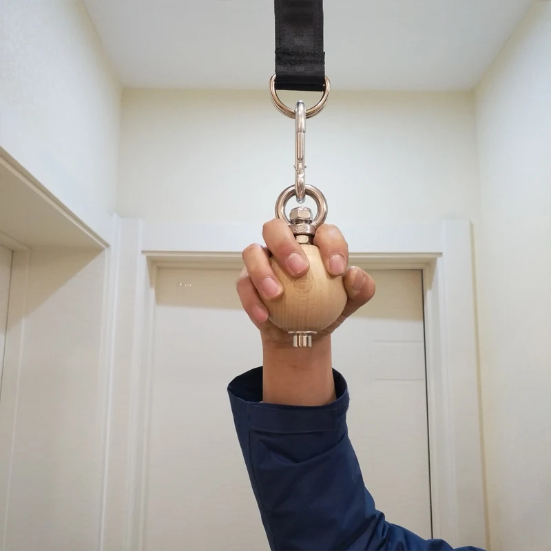 

Усилитель для пальцев, деревянный шариковый захват, силовой тренажер для снятия мышц и рук для скалолазания, тренировок с подтягиванием и упражнений для мышц рук