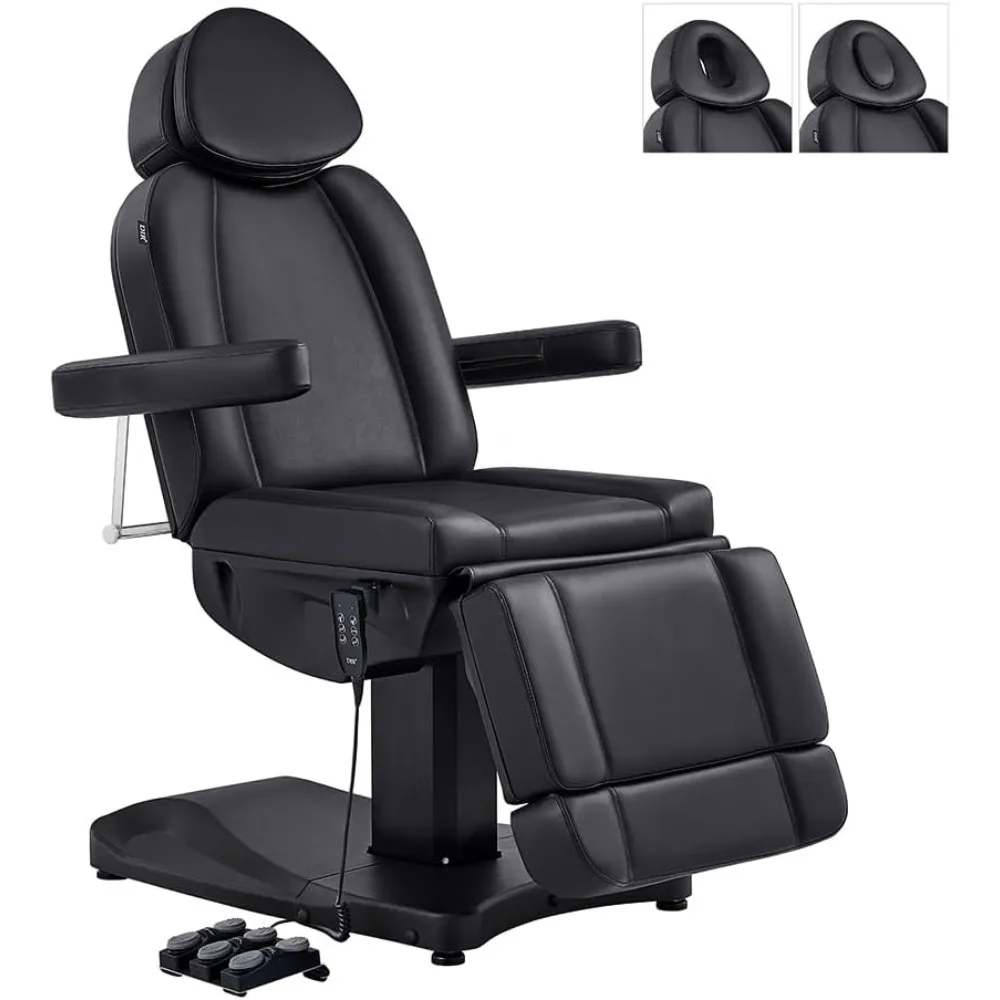 

Facial Beauty Med Spa Chair Medical Aesthetic Chair Podiatry Chair with 3 Motors Ink，size:74.75"D x 34.5"W x 24.5"H