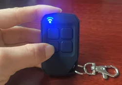 Universal 433MHz Remote Control Copy Code 4 Keys Wireless Transmitter Duplicator for Electric Garage Gate Door Opener Clone