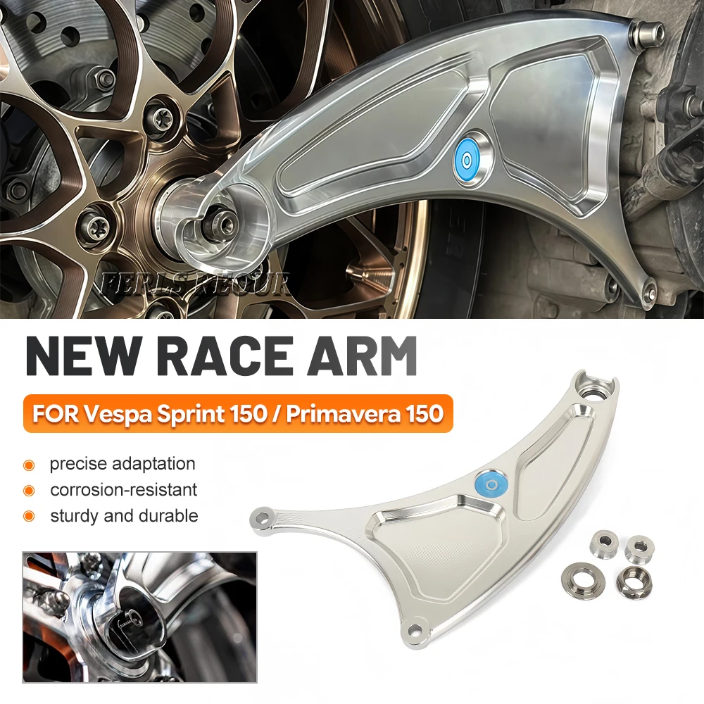 

For Vespa Sprint150 Black Race Arm Rear Swing Arm For Vespa Sprint 150 Race Arm Motorcycle Accessories For Vespa Sprint150