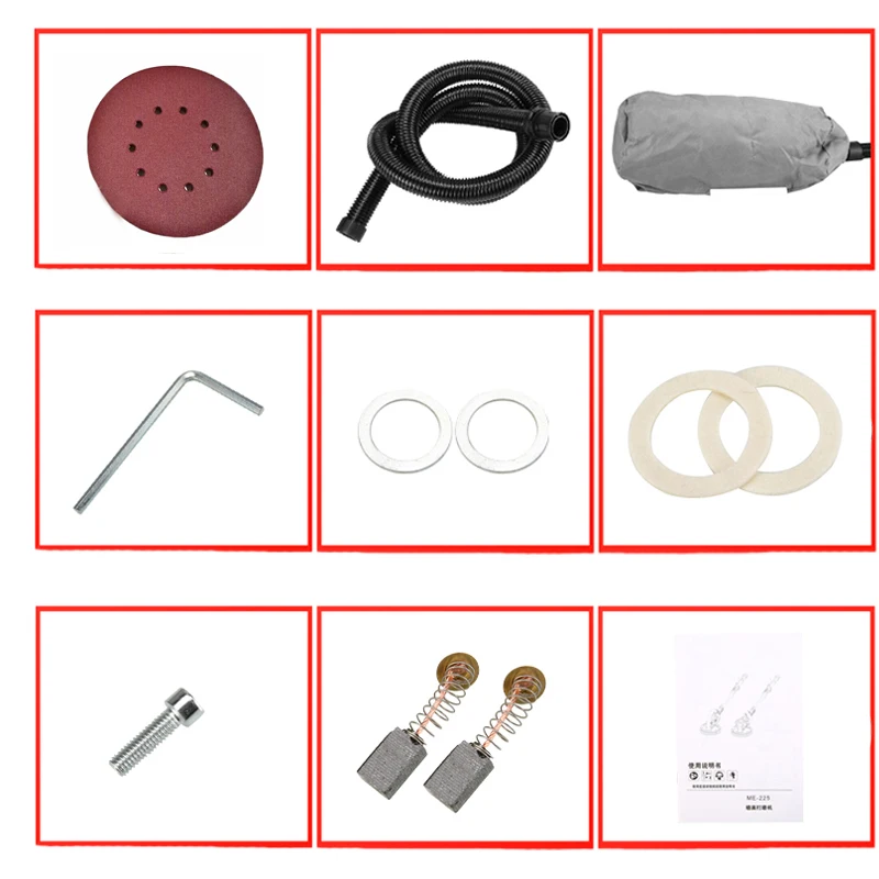 Foldable Adjust Speed Drywall Sander 750W 110V-230V Wall Polishing Grinding Double Led Light   Putty Polisher Machine