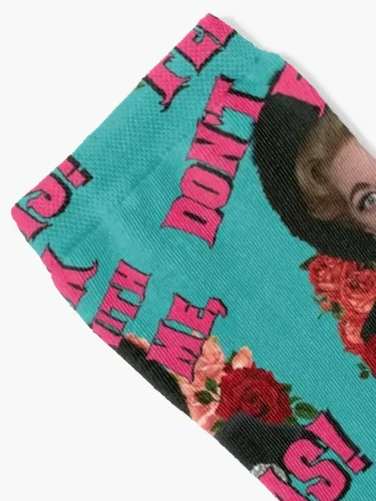 Dont F**K with me FELLAS! - Mommie Dearest Quote Print! Socks tennis cycling Socks For Girls Men's