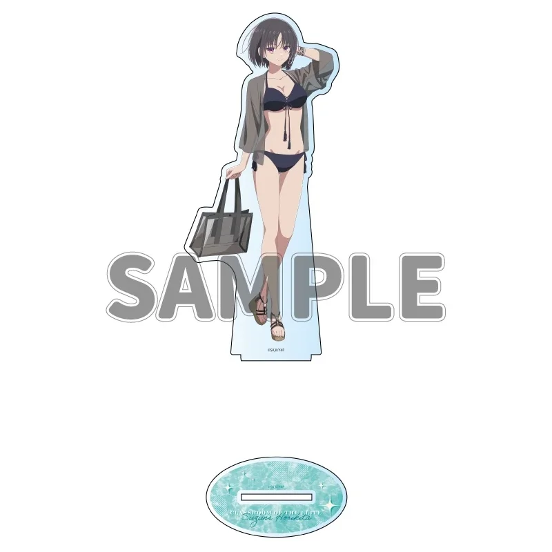 Classroom of the Elite Anime Acrylic Display Stand Cartoon Character Figure Model Desktop Ornament Holiday Gift Keychain