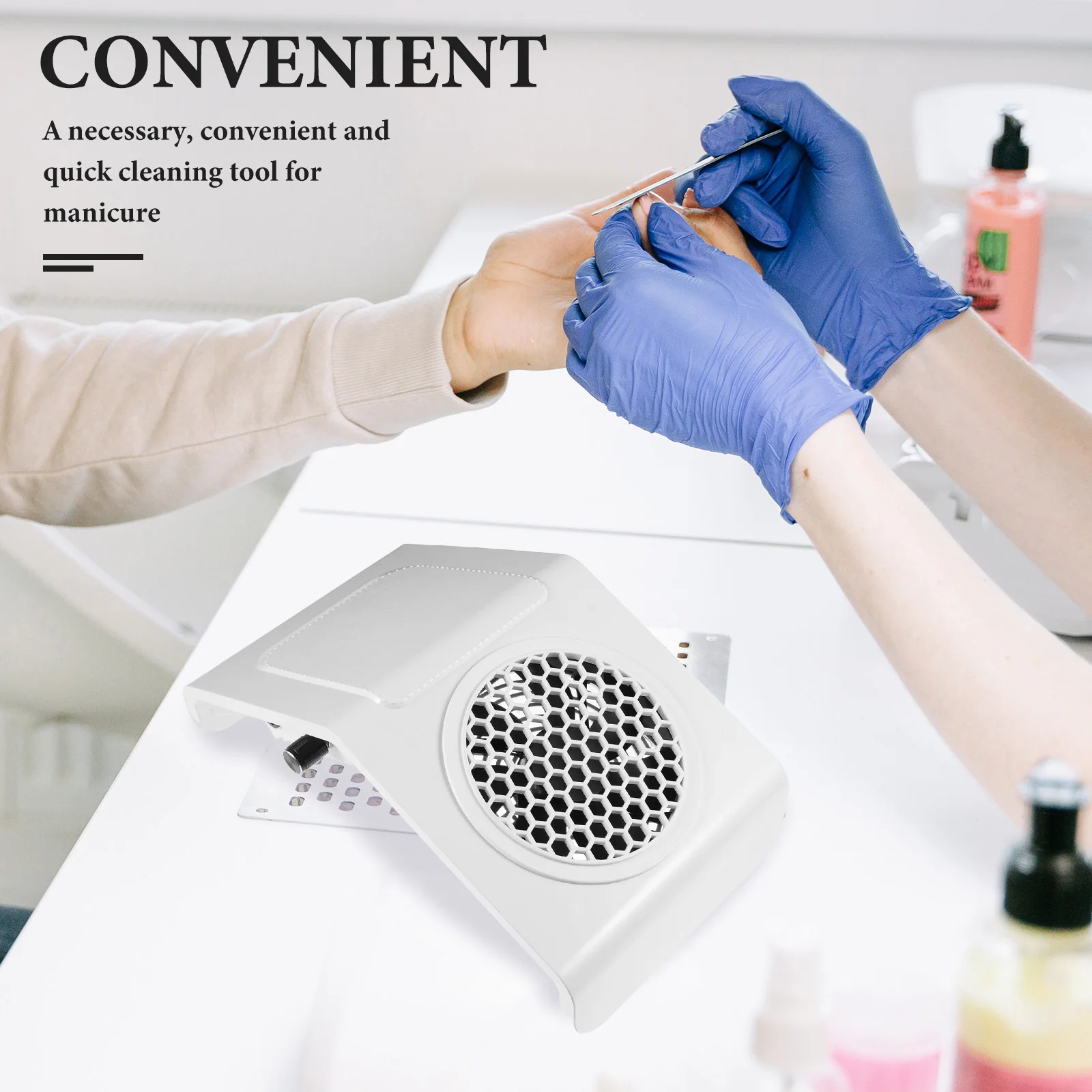 

Nail Vacuum Cleaner Manicure Dust Collector Portable Nail Salon Accessory Us Plug Nails Dust Collector Vacuum Cleaners