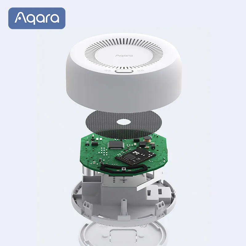 Aqara inteligente detector de gás natural zigbee alarme vazamento gás ligação inteligente segurança em casa inteligente para xiaomi casa homekit