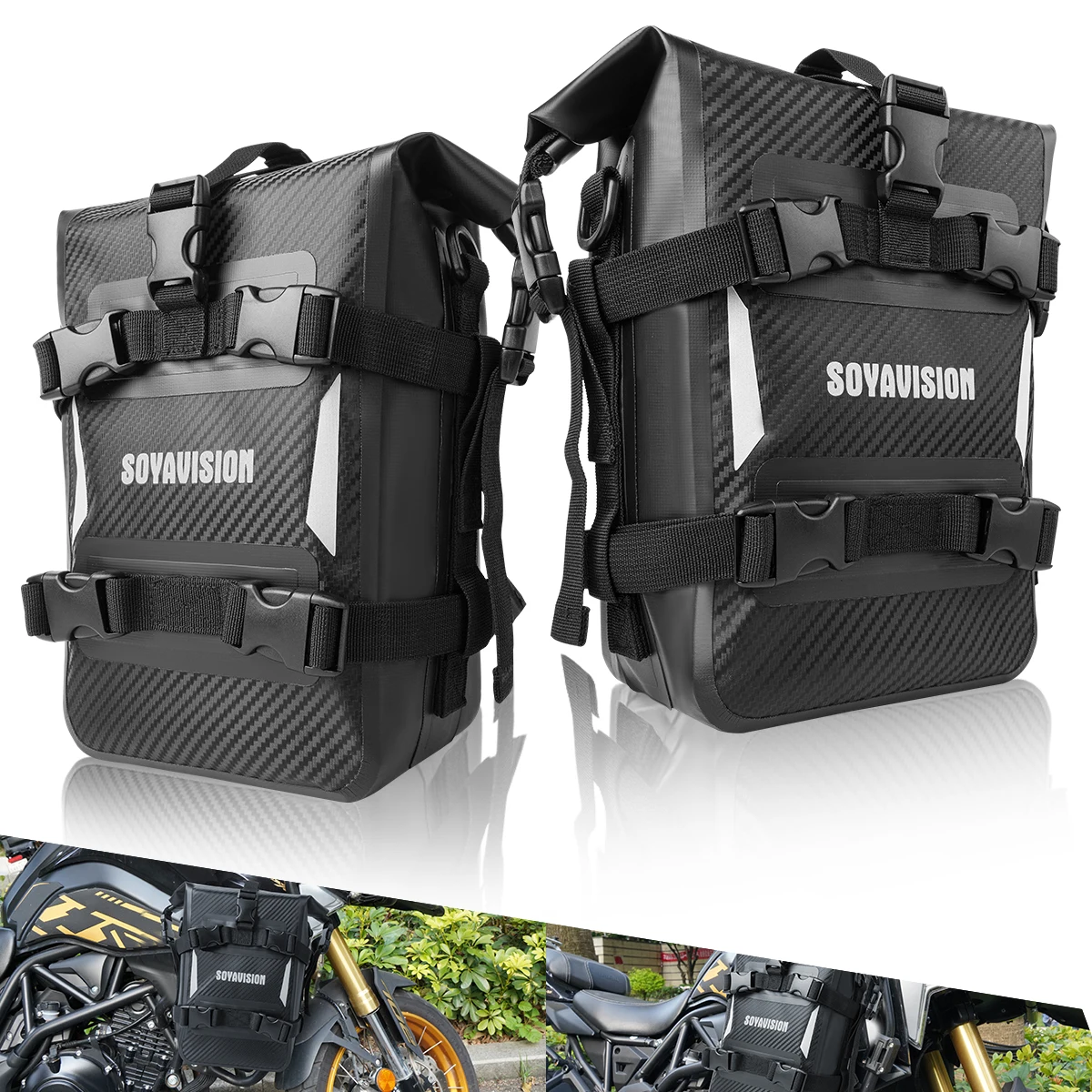 

For BMW R1250GS R1250 GS ADV R 1250GS Adventure GSA Motorcycle Frame Crash Bars Waterproof Bag Bumper Repair Tool Placement Bag