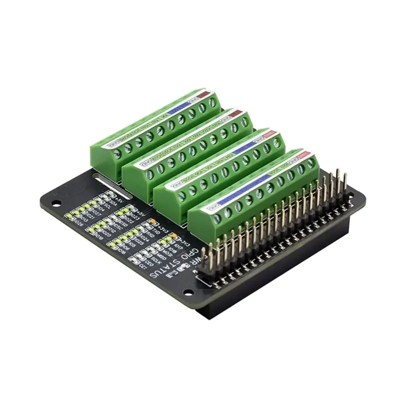 A53M-GPIO Screw Terminal Hat For Raspberry Pi 2B/3B/3B+/4B/Zero/Zero W