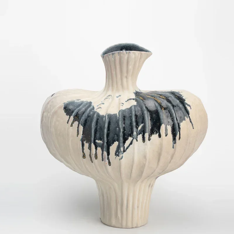 Grenzüberschreitende Wabi Sandy Retro-Keramikvase