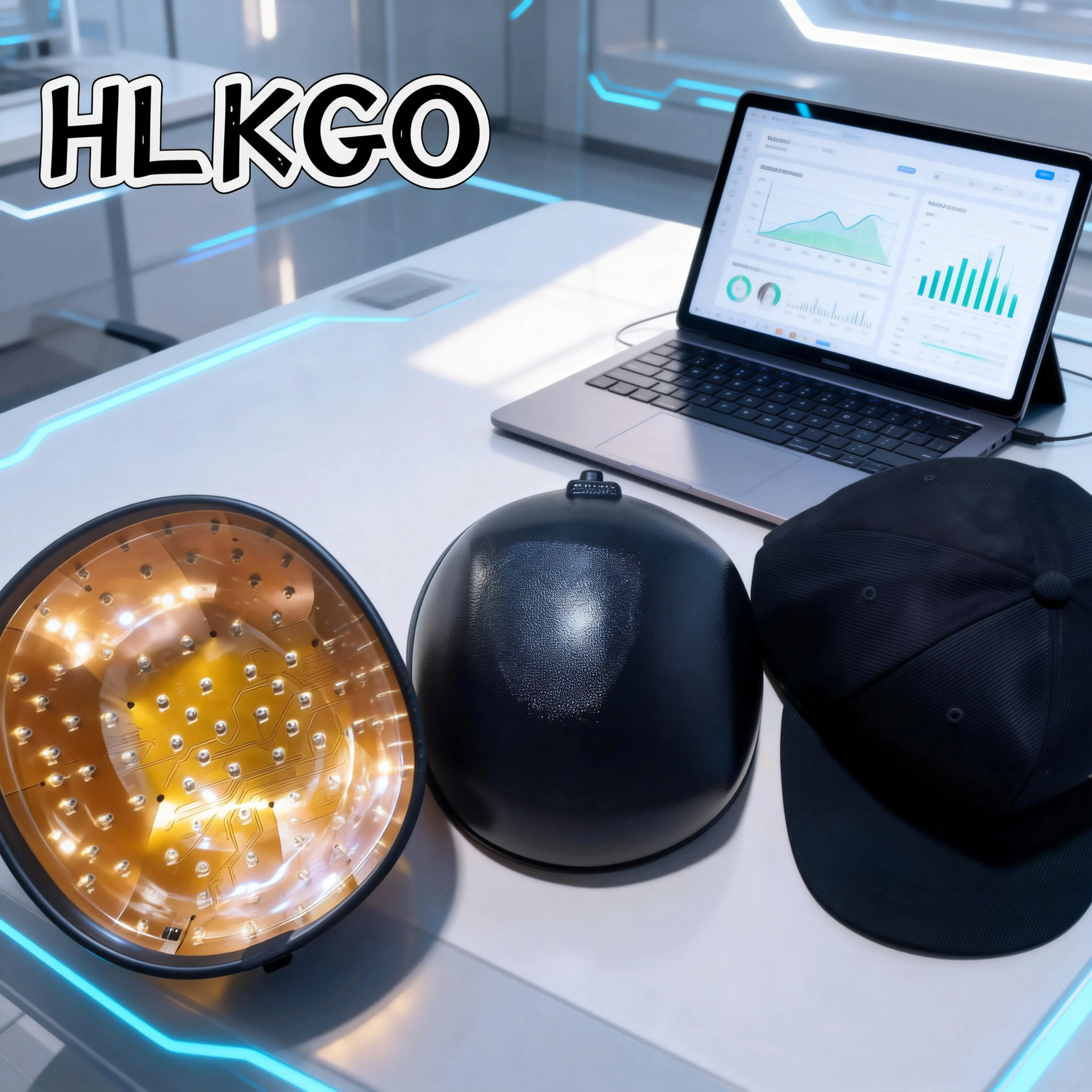 

Премиум-шлем для лазерной терапии от выпадения волос: устройство для стимуляции роста волос и улучшения состояния кожи головы с низкоуровневой лазерной светотерапией