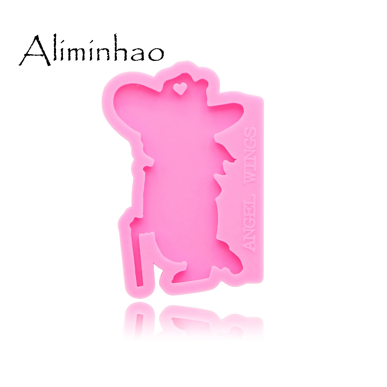 DY0171 Shiny mascot Col. Reb. Silicone Molds DIY epoxy resin mould silicon keychain craft custom mold
