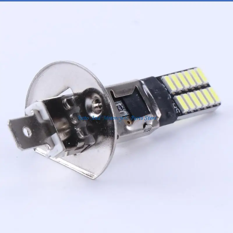 P9FD 6500K for HID Xenon White 24-SMD H1 LED Replacement Bulbs For Fog Lights Driving