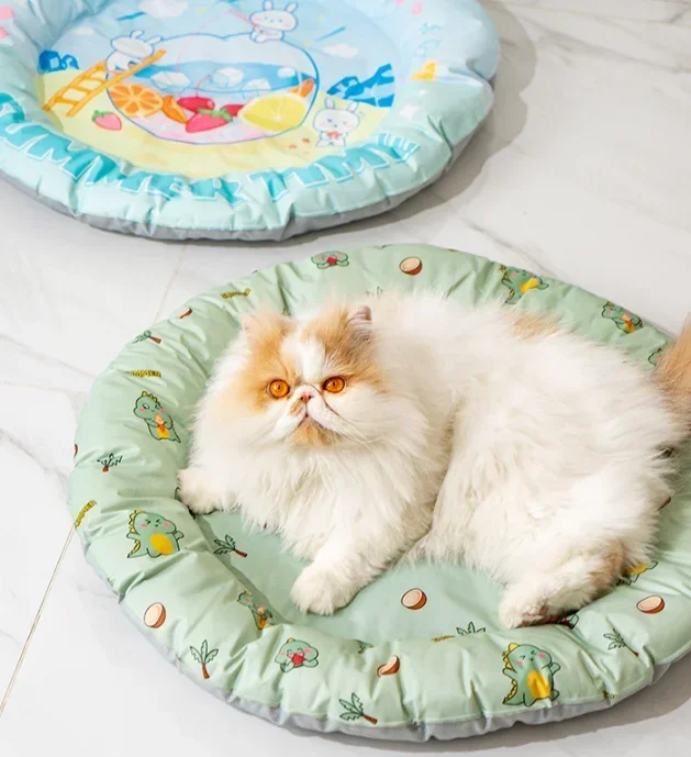 Summer New Pet Ice Pad Cool Feeling Mats Pet Beds Dog Cat Factory Wholesale Hot Sell