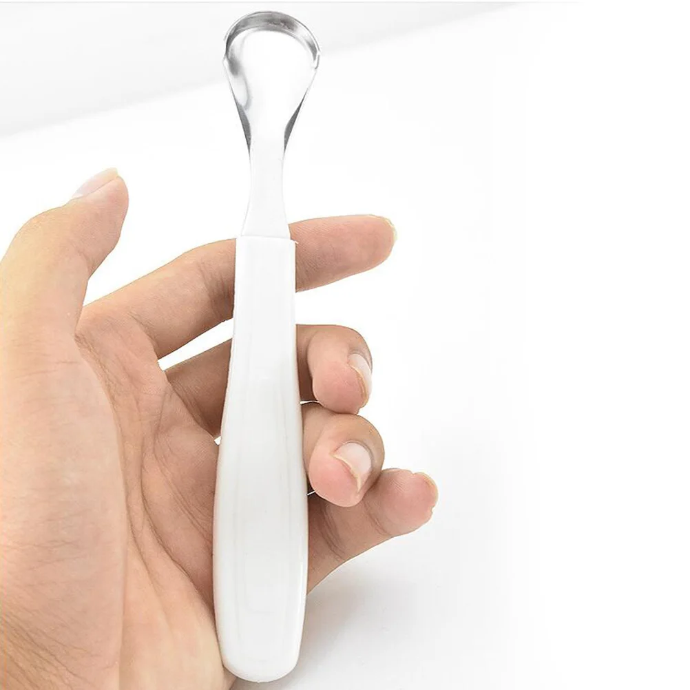 

2 pcs Tongue Coating Portable Tongue Scraper Deodorant Brush Ergonomic Handle Bad Breath Remover Deep Crevices Cleaner Safe