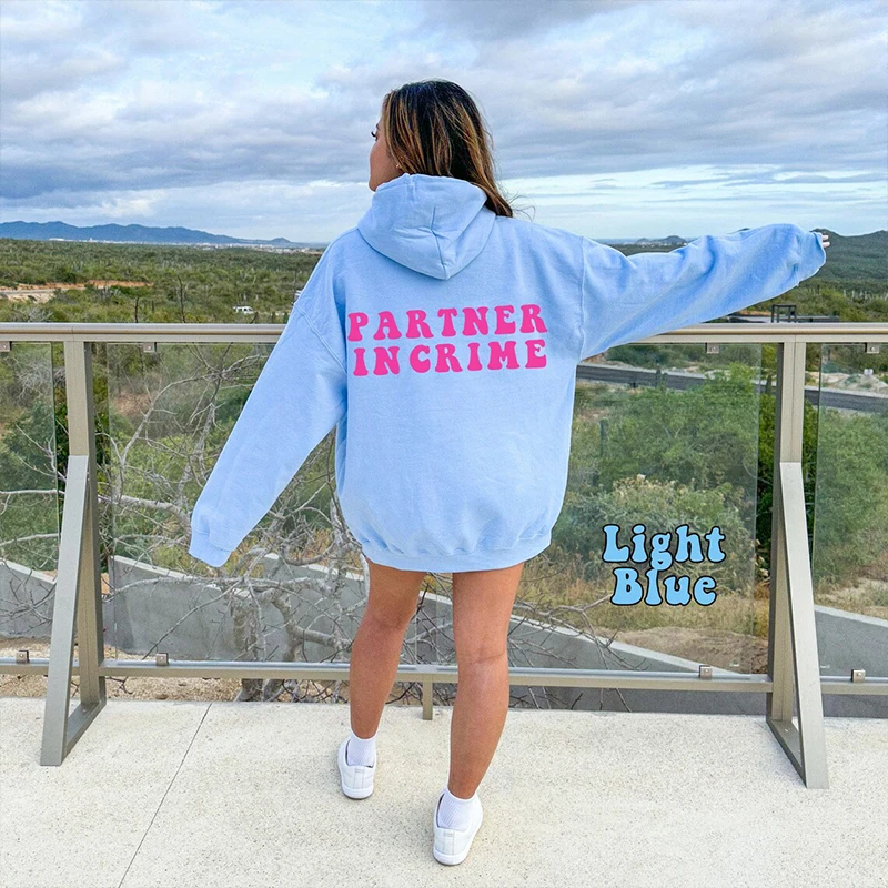 Matching Best Friend Hoodies Gift For Her Hoodies Fashionable Fashionable Hoods