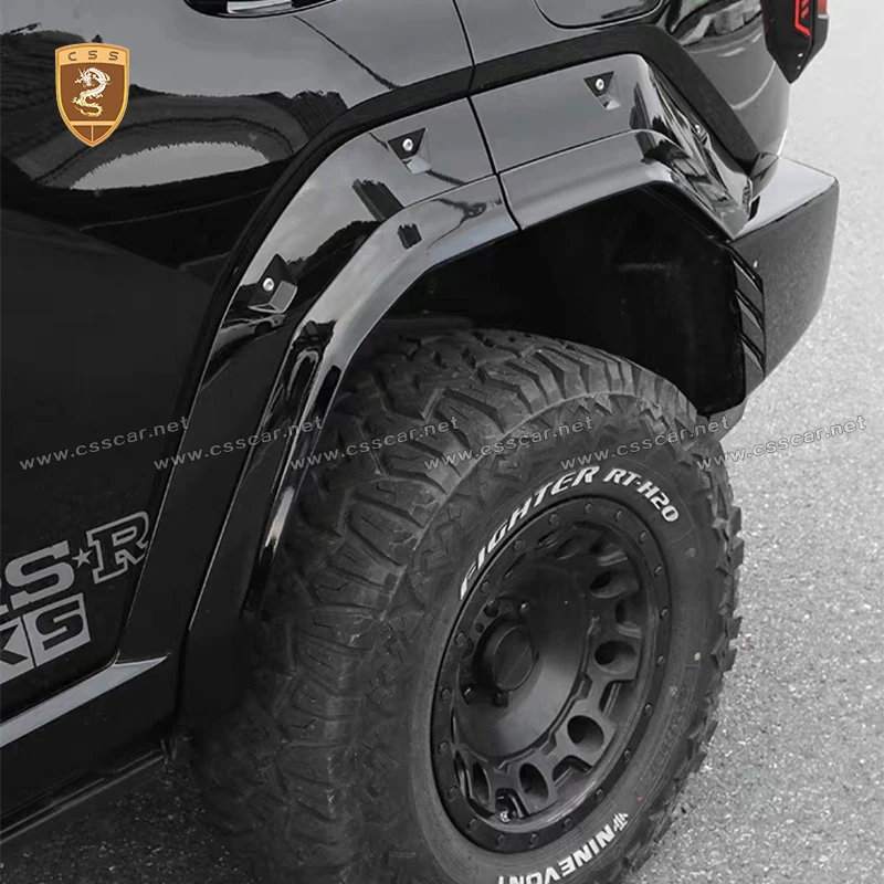 PP Material Car Center Mesh Grill Frame Cover For Tank 400 Fender Flare Wheel Arch Protector Widened Decorative Wheel Eyebrow