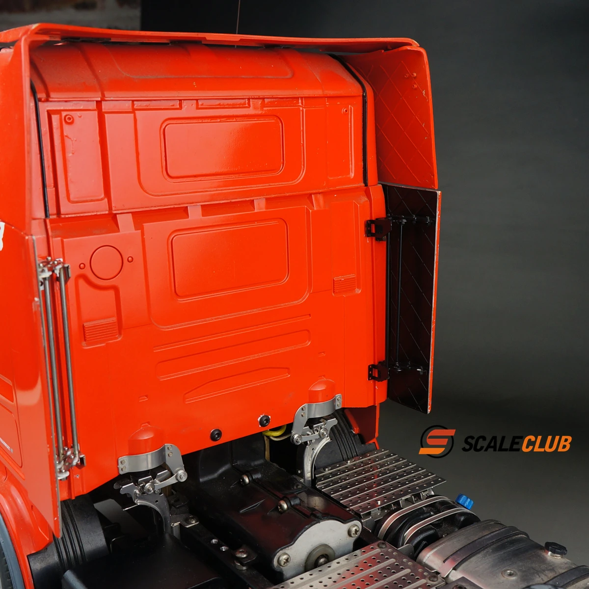 غطاء عاكس الهواء لوحة جانبية للتعثر الهوائي المتحرك لـ Tamiya 1/14 مركبة يتم التحكم بها عن بُعد سكانيا 1:14 مقطورة جرار لتقوم بها بنفسك أجزاء