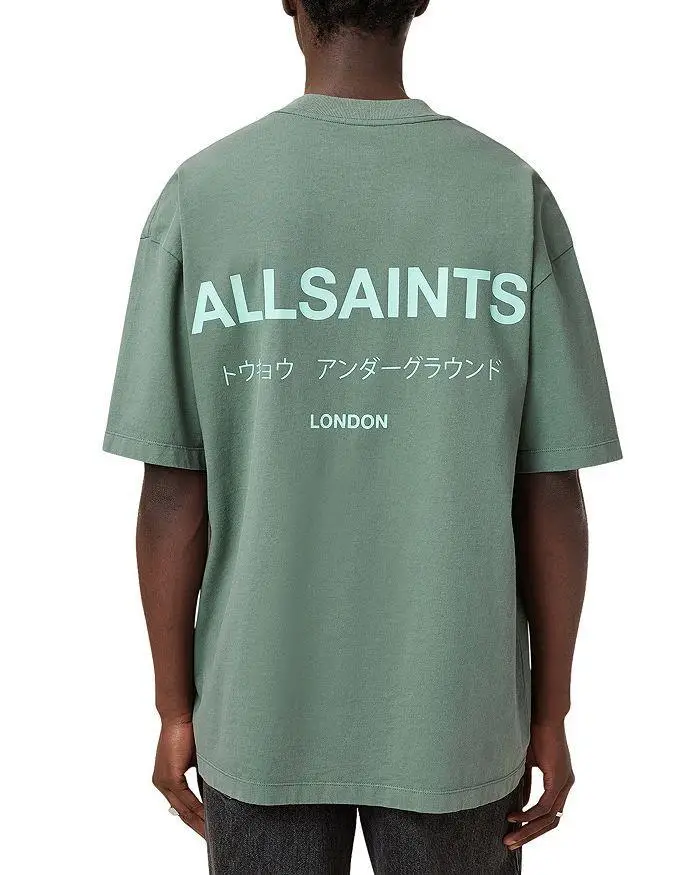 Allsaints | Underground Organic Cotton Logo Graphic Tee