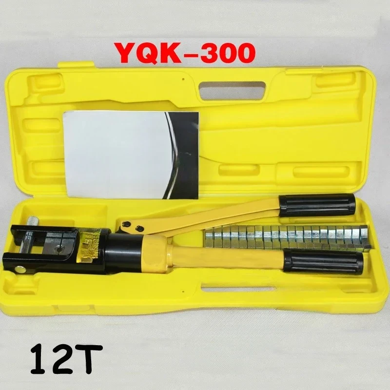 10-300MM crimping range Hydraulic crimping tool 12T pressure YQK-300 Hydraulic Cable Lug Crimping Tools, Press Cable Terminal