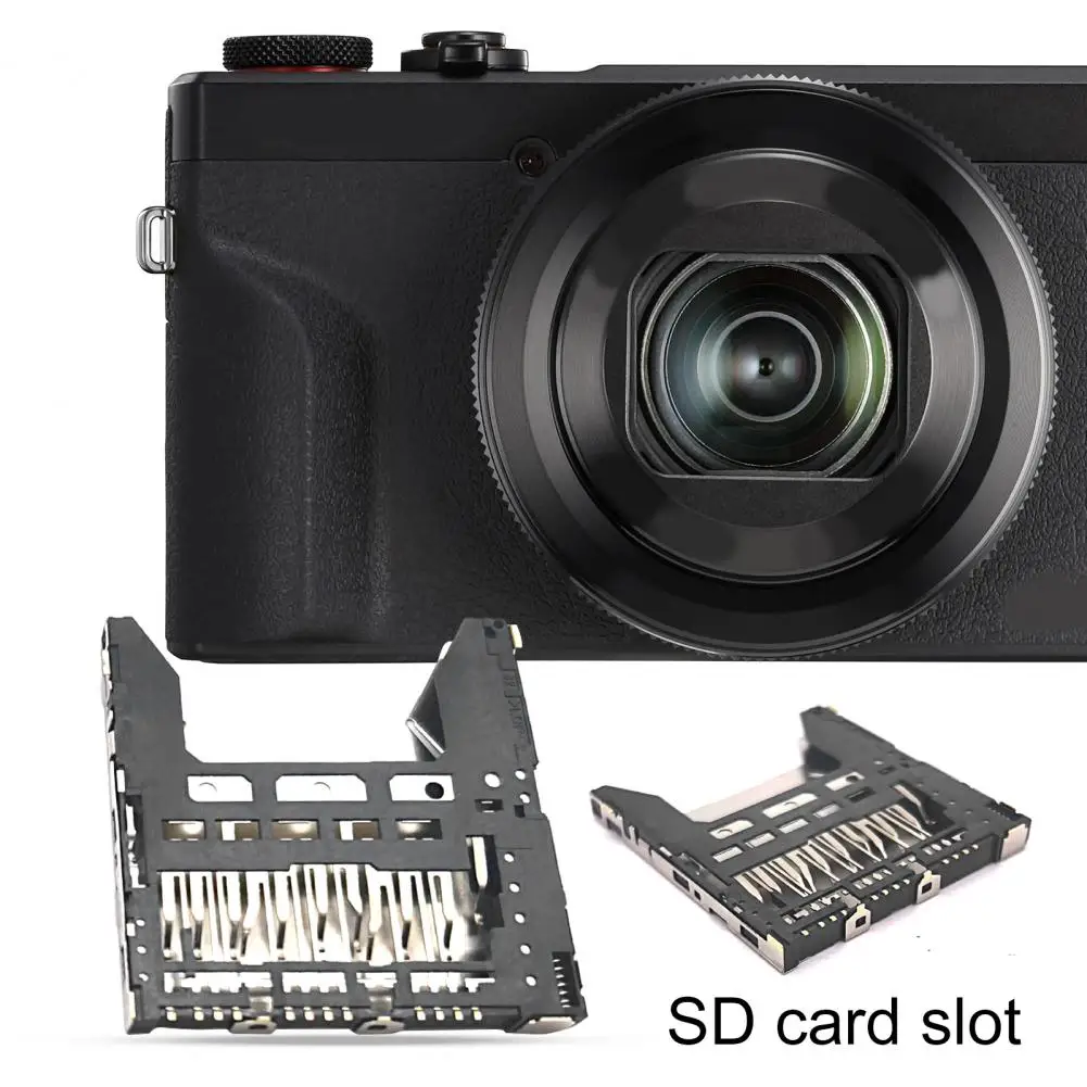 SD Card Holder  Durable Lightweight Wear-resistant  SD Memory Card Slot Camera Accessories