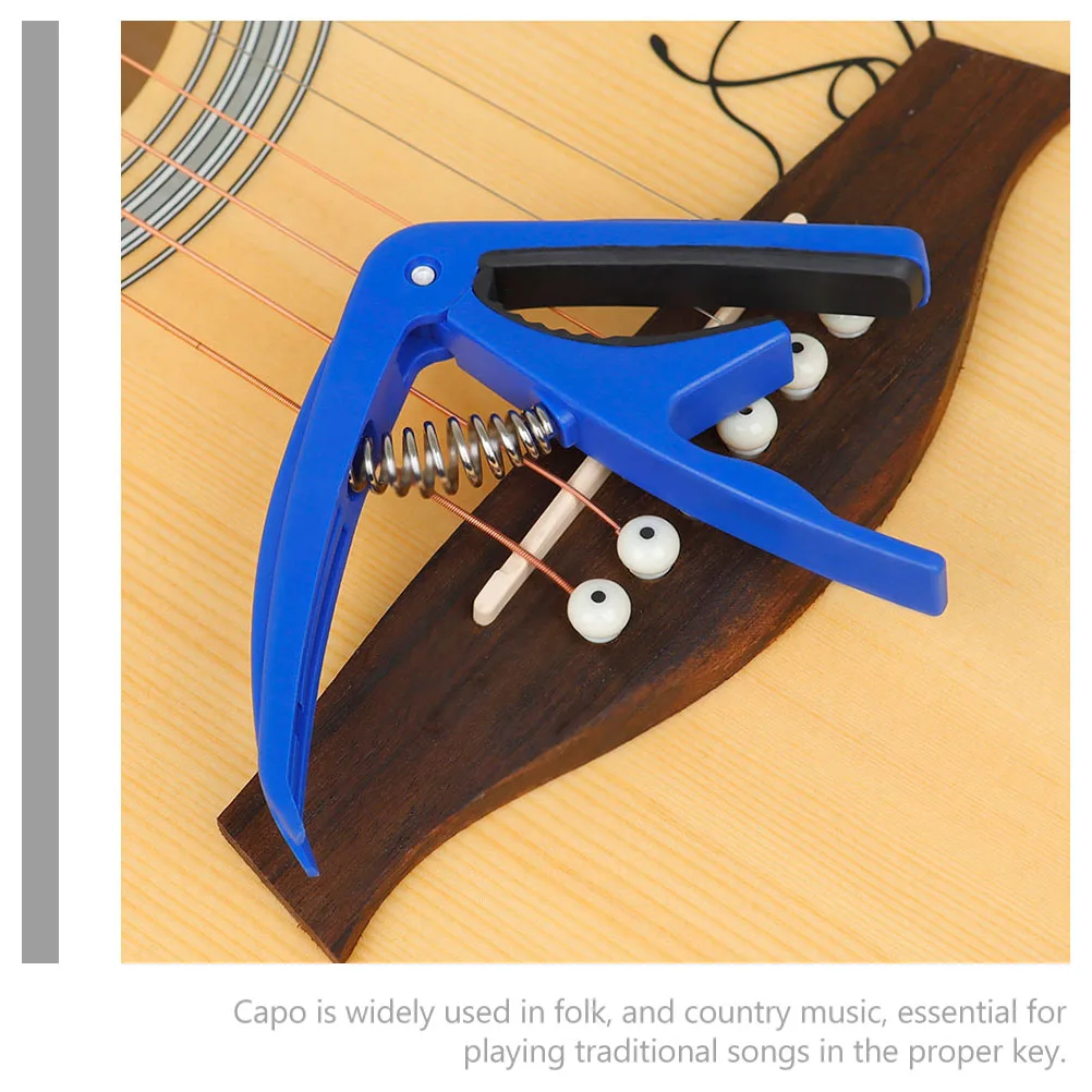 

Adjustable Guitar For Acoustic Electric Guitars Smooth Clamping Easy Clip Change Capo For Ukulele Banjo Capo Guitar