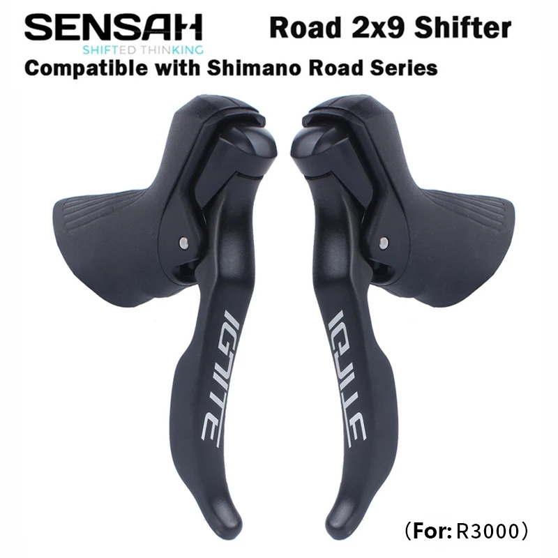 SENSAH IGNITE 2X9 Speed Road Bike Kit 9S 18S Shifter Brake Lever Groupset for Road Bicycle Derailleurs Compatible SHIMANO SORA