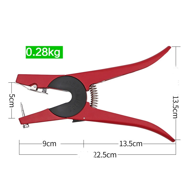 Animal Ear Tag Applicator Plier Metal Livestock Ear Tagger Pig Sheep Cattle Cow Ear Tags Pliers For Sale