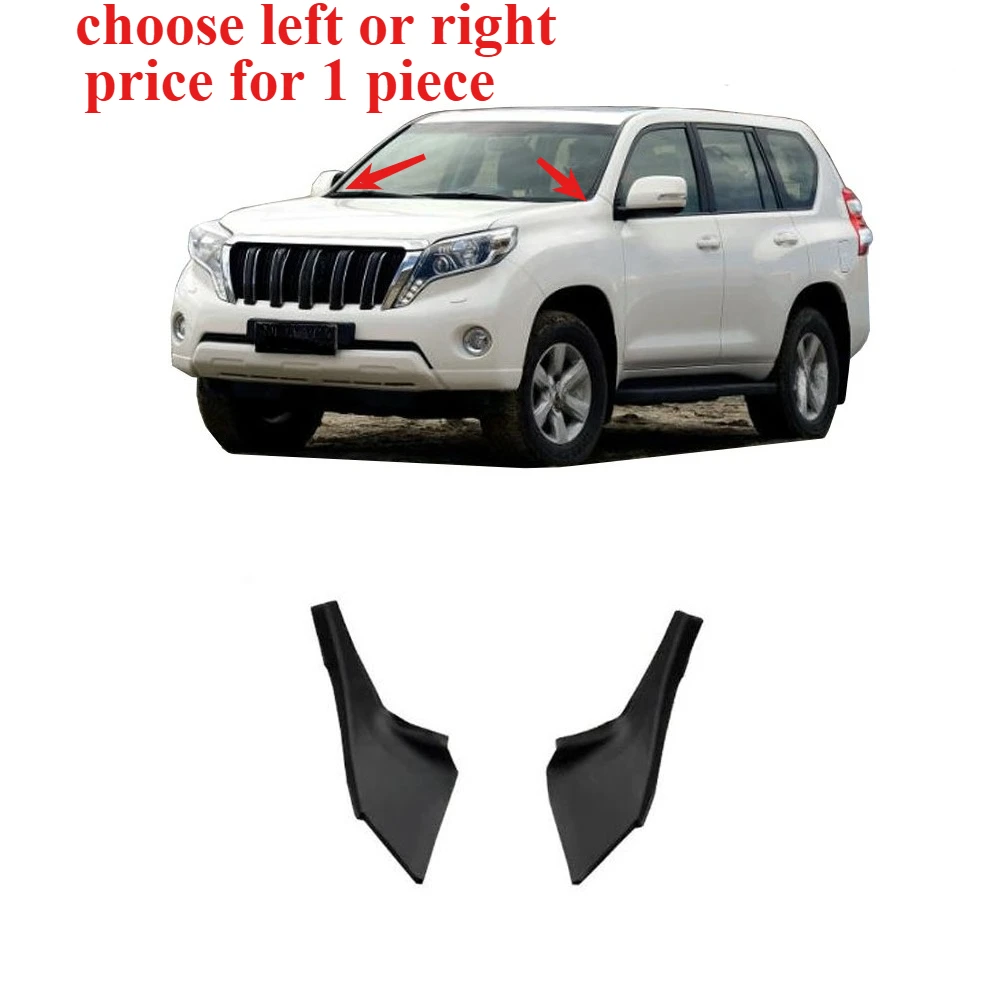 

1 шт. Передний дефлектор-отражатель для окон (защита от воды) для Toyota Land Cruiser Prado LC150 2010-2017, выберите левый или правый