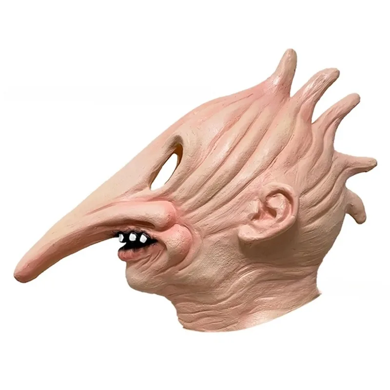 Halloween Adam and Barbara Full Head Mask Cosplay Accessories Monster Funny Couple Latex Helmet for Men Women Halloween Masks