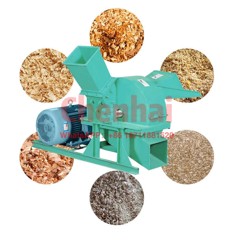 

sawdust machine garden tree leaf branch shredder with motor or engine wood pulverizer