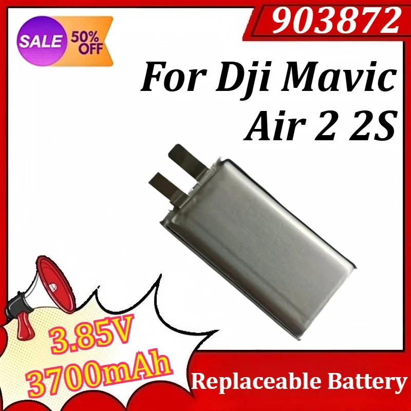 SWZY New 903872 3.85V 3700mAh Replaceable Battery for Dji Mavic Air 2 2S 15C Cell Flight Drone Battery