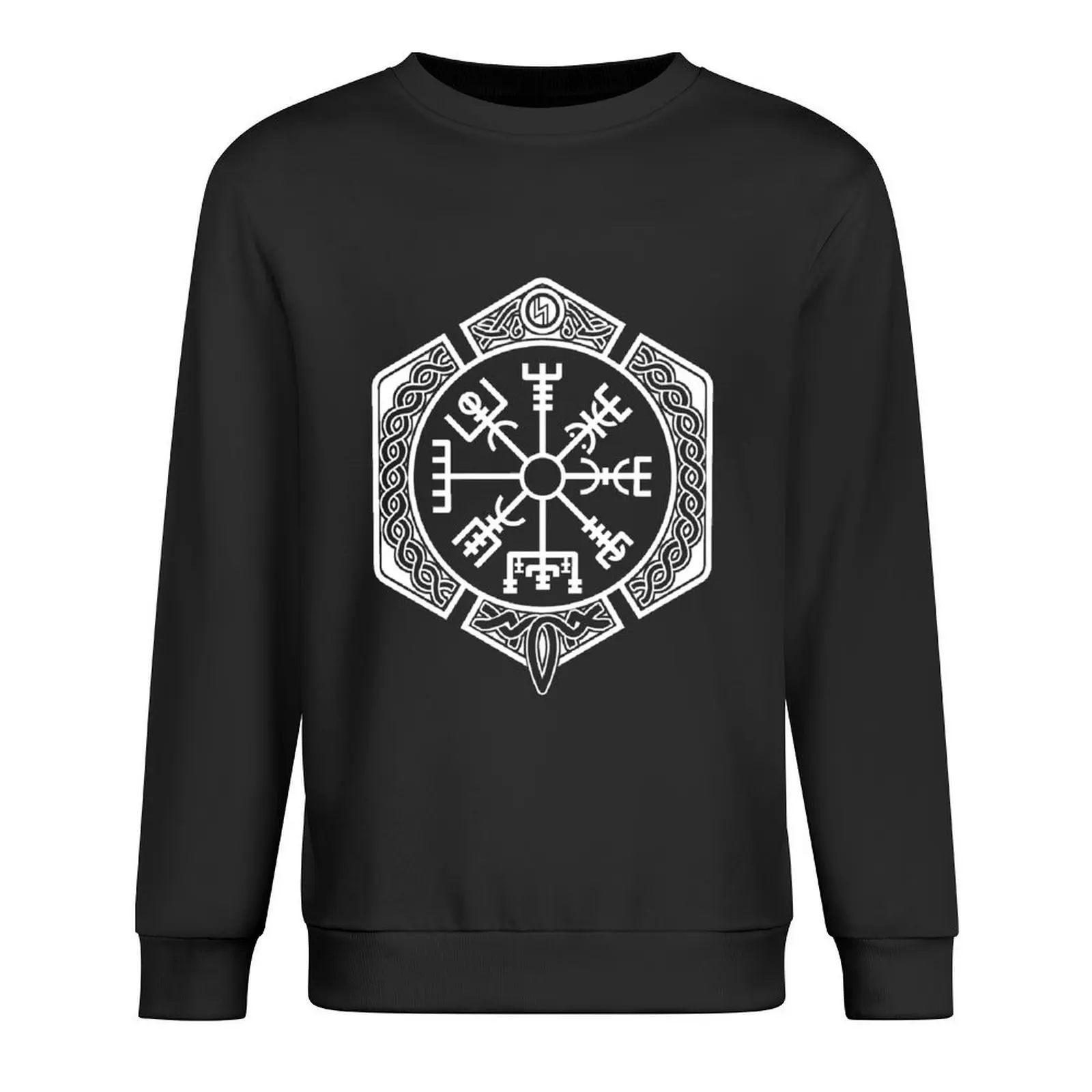 

Vegvísir Pullover autumn new products autumn clothes graphic t shirts men men's clothing hooded sweatshirt for men
