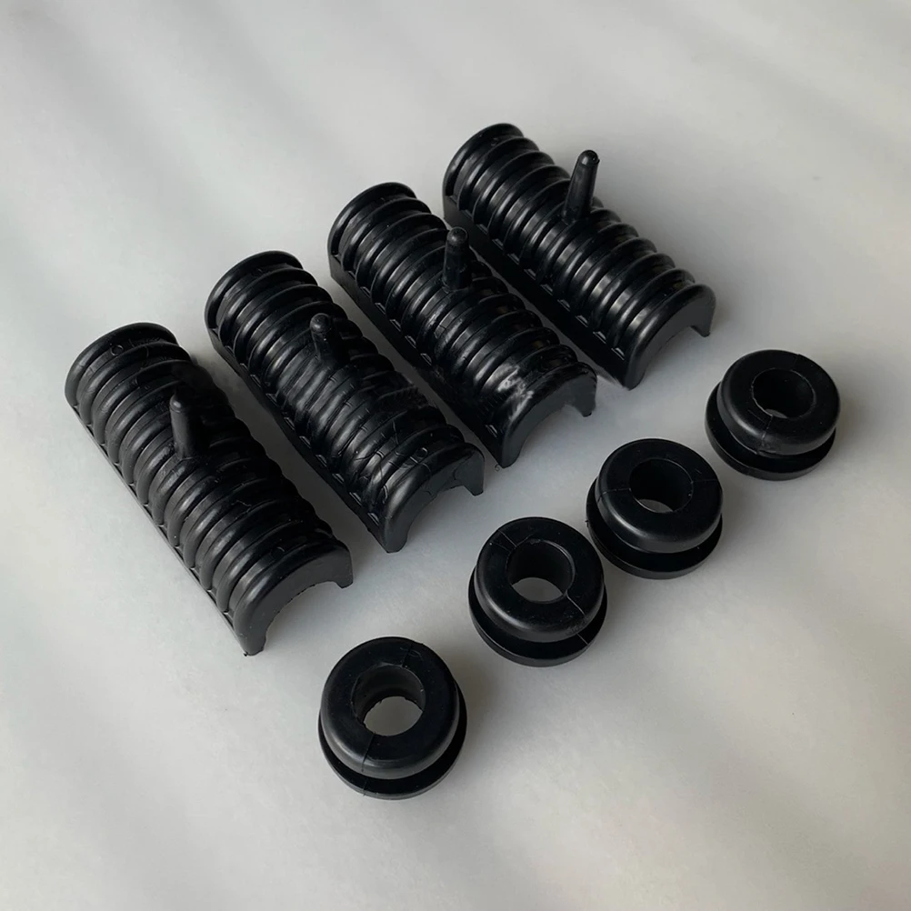 

1Set Rubber Mount for Saddlebags Support Cushion Heavy Duty Non Slip Vibration Proof Motorcycle Bag Bracket Replacement