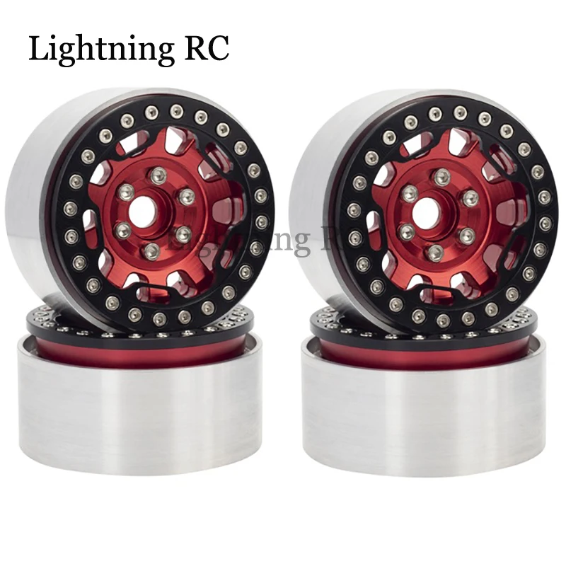 

1.9 Beadlock Wheel Hub Rim for 1/10 RC Crawler Axial SCX10 90046 Capra AXI03007 TRX4 Redcat Gen8 VS4-10