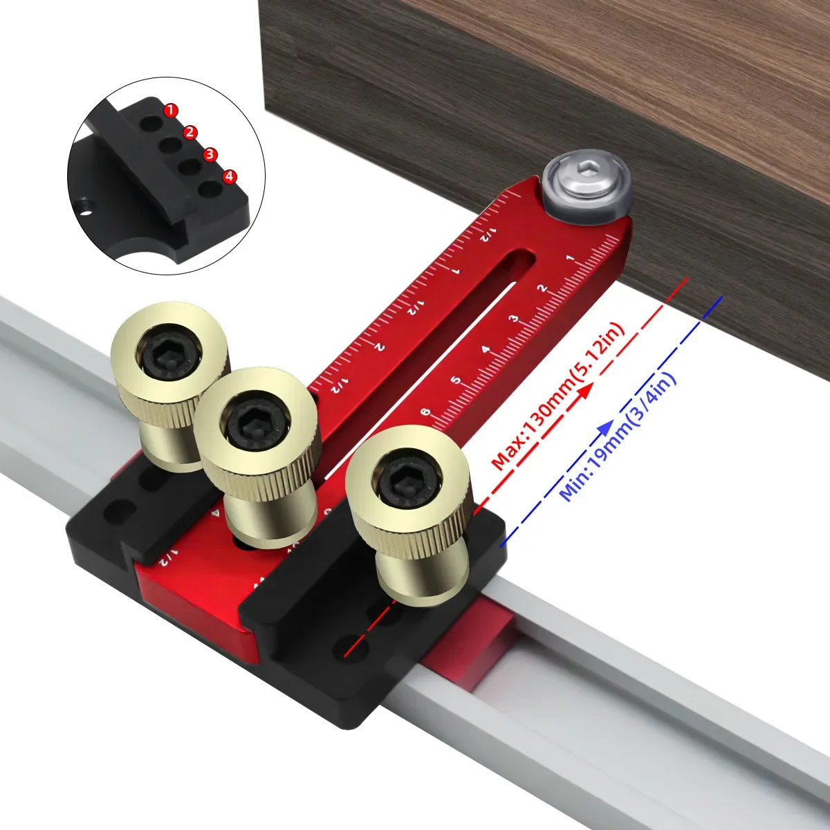 Extended Thin Rip Jig Table Saw Jig Stock Guide Precision Fence Guide for Making Repetitive Narrow Strip Cuts on Table Saws