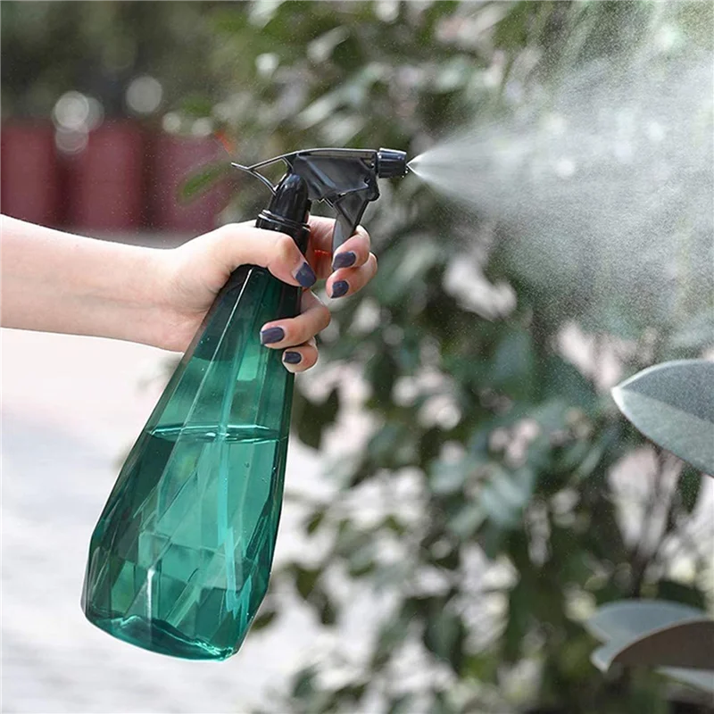 الترويج! 6 قطعة 1L زجاجة رذاذ فارغة ، بخاخ قابل لإعادة الملء مانعة للتسرب بخاخ متين زجاجات رذاذ فارغة للتنظيف والبستنة وما إلى ذلك