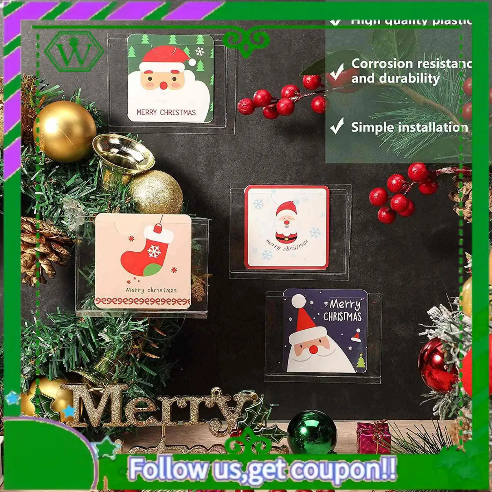 ABIK-72Pcs Self-Adhesive Label Card Holder Index Pockets Holder 6X8.5Cm Clear Plastic Card Holder Adhesive Label Holder