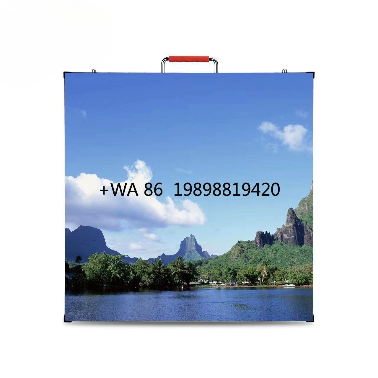 

Дисплей Реклама Алюминий Литье под давлением Прокат 500*500 мм Видеостена Внутренняя/наружная HD Сценический фон Светодиодный