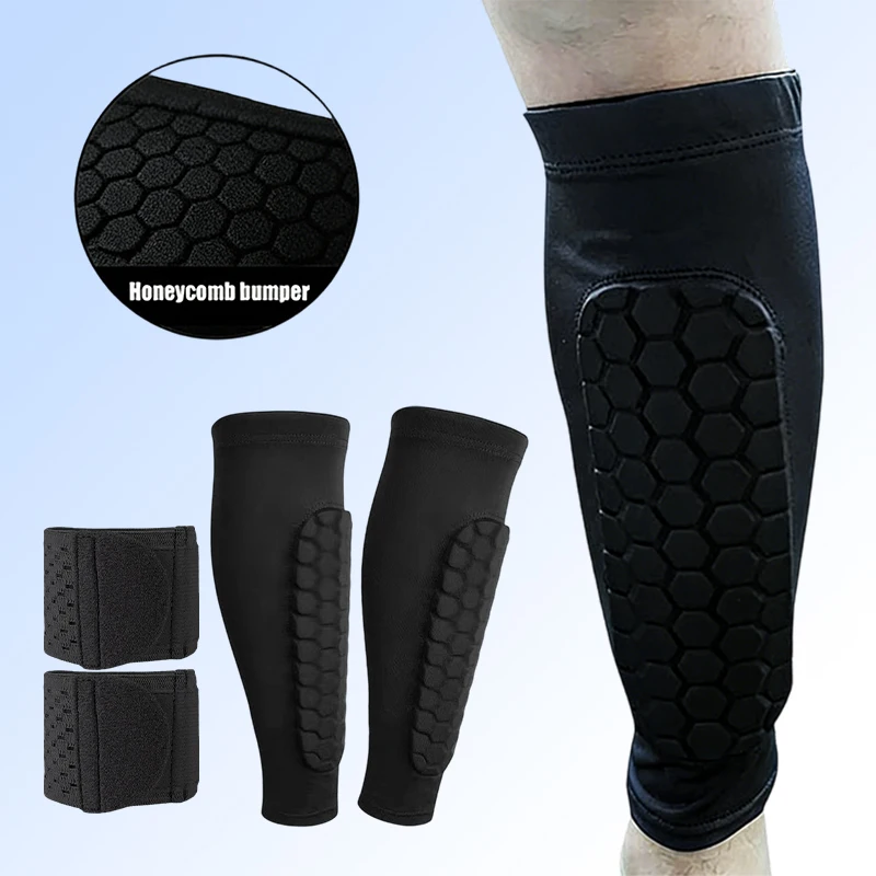 Fitness-Gummiband, Handgelenkschutz, Fußball, Wabenschaum, Wadensocken, Sportschutzausrüstung für Fußball, Laufen, Klettern