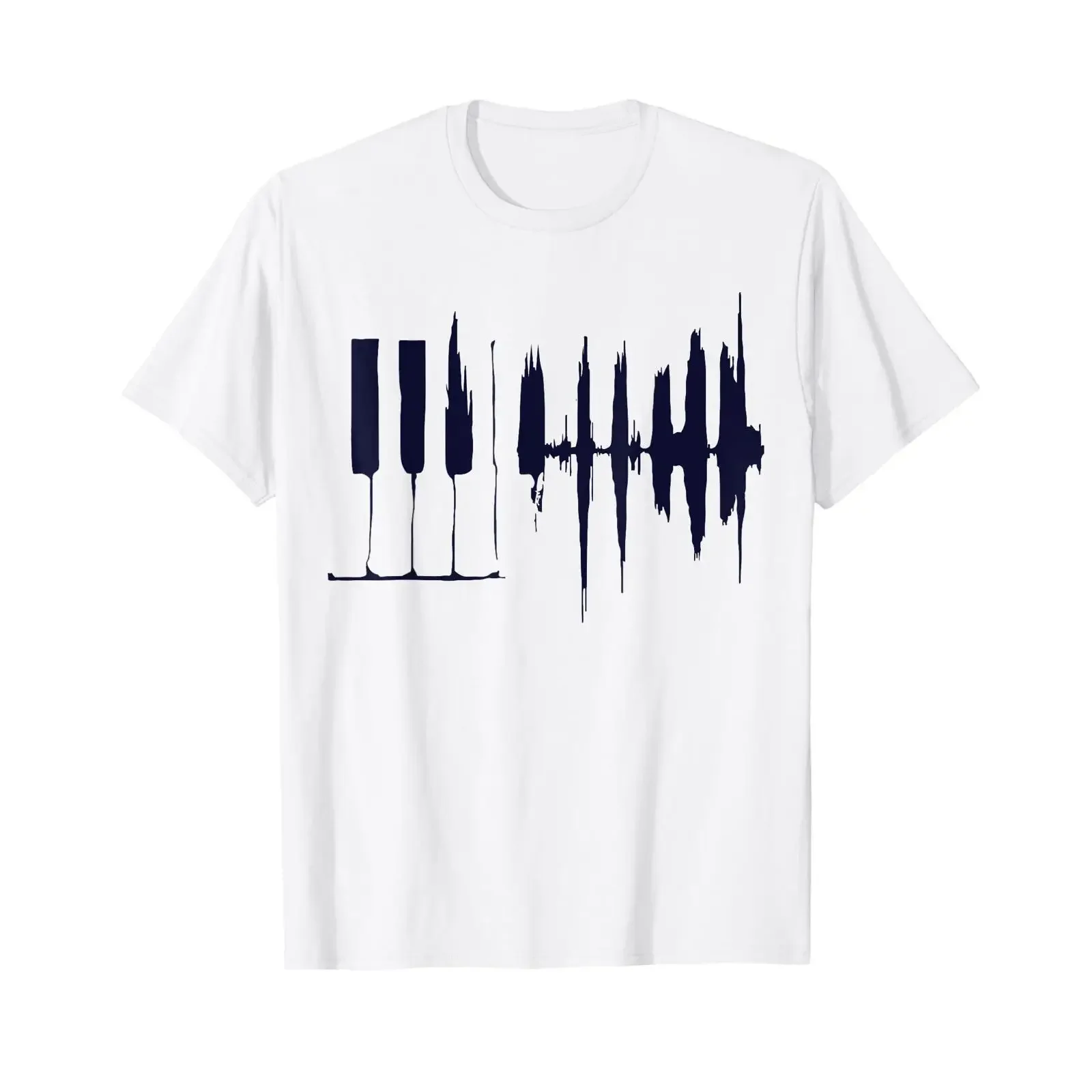 Hands on Piano Keyboard for Music Teacher T Shirt vintage Washed Stretched Stylish graphic Comfortable Versatile fashion Soft