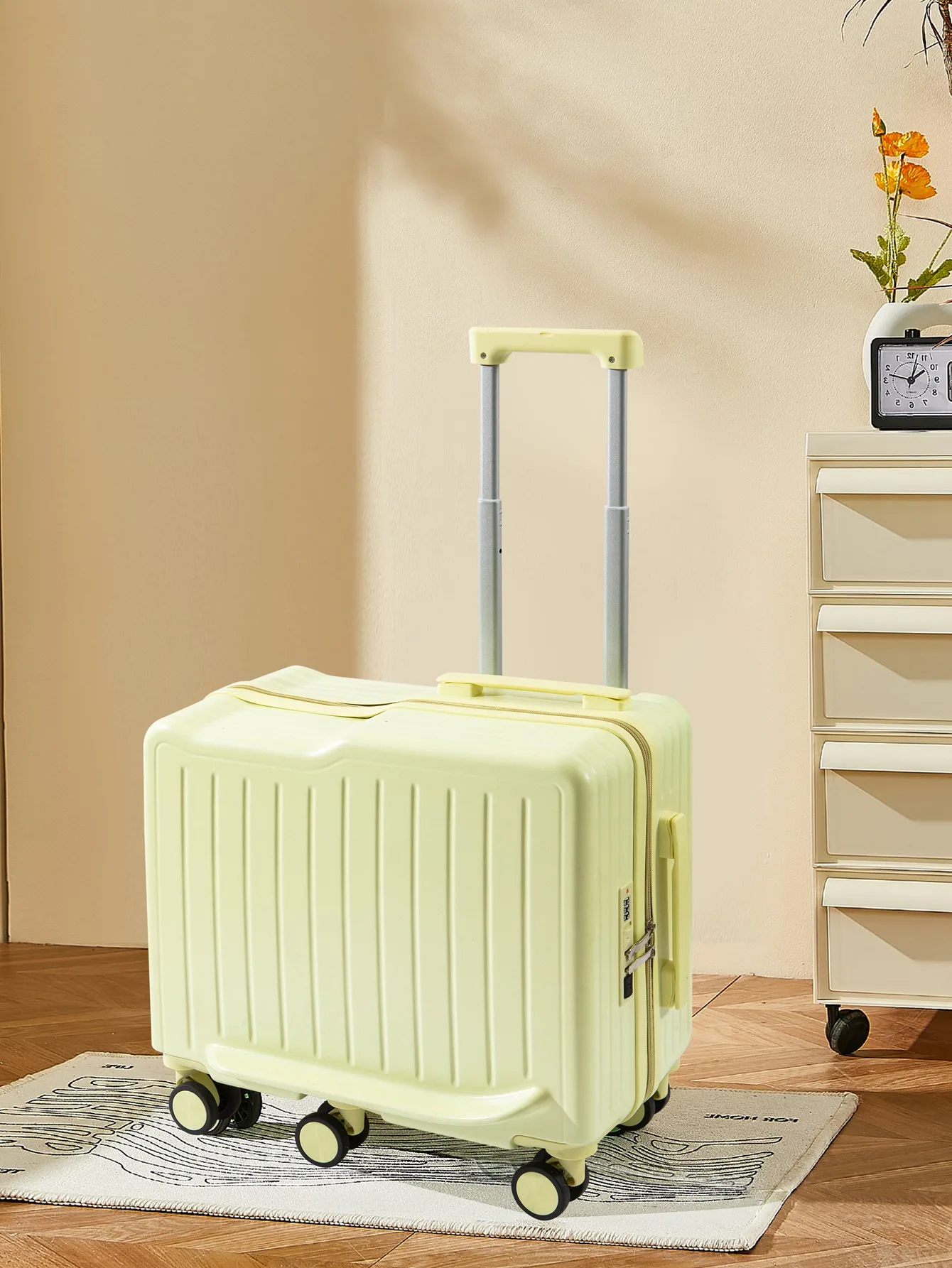 Multi functional luggage suitcase, trolley case, 18 inch boarding case, travel case, password box, cycling case